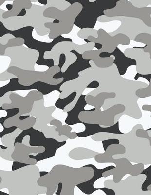 Book cover for Camouflage Gray Notebook - Blank