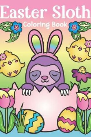 Cover of Easter Sloth Coloring Book