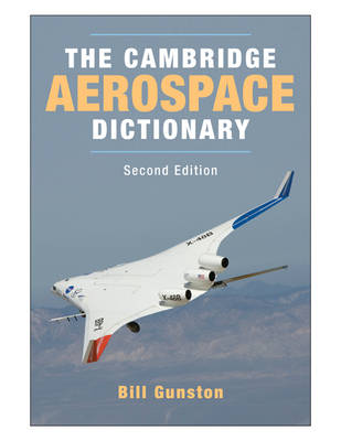 Book cover for The Cambridge Aerospace Dictionary