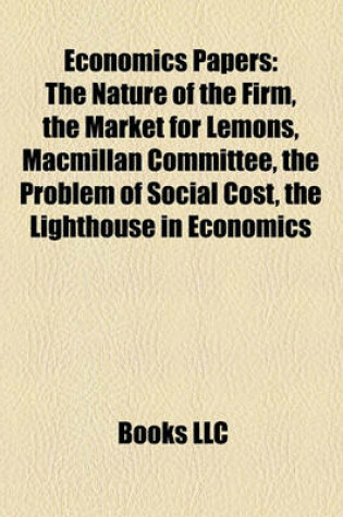 Cover of Economics Papers