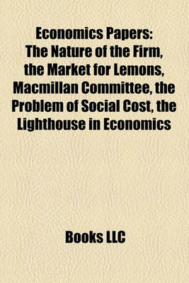 Book cover for Economics Papers