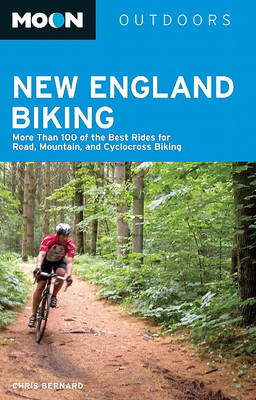 Book cover for Moon New England Biking