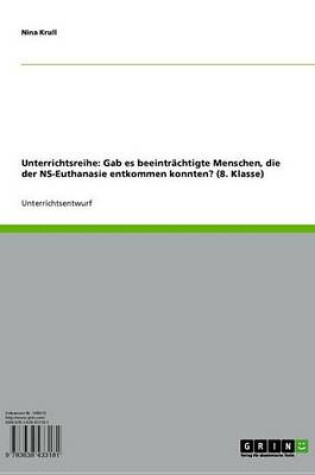 Cover of Unterrichtsreihe