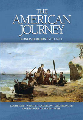 Book cover for American Journey, The, Concise Edition, Volume 1