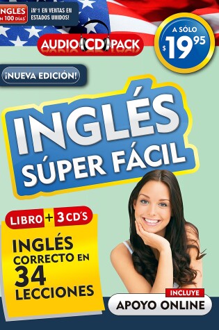 Cover of Inglés en 100 días - Inglés súper fácil (Audiopack) / English in 100 Days - Very Easy English Audio Pack