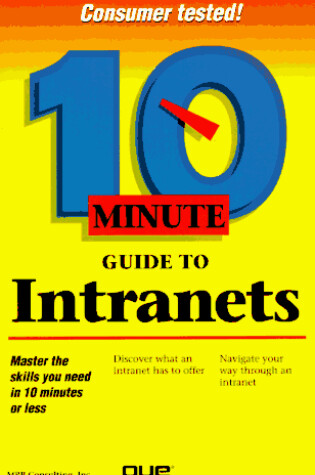 Cover of 10 Minute Guide to Intranets
