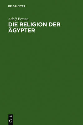 Book cover for Die Religion Der Agypter