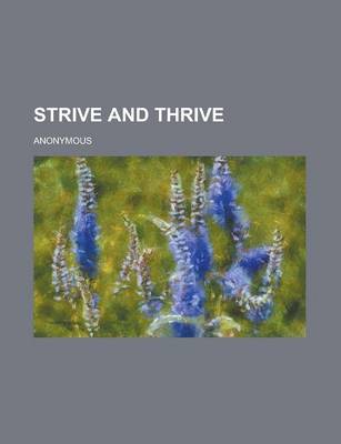 Book cover for Strive and Thrive