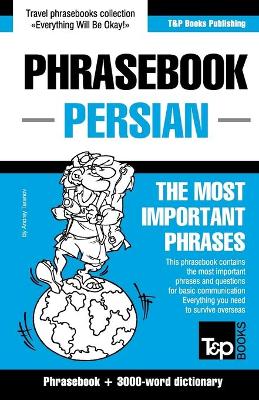 Book cover for English-Persian phrasebook and 3000-word topical vocabulary