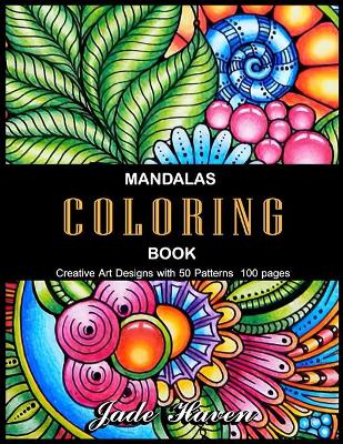 Book cover for Mandalas Coloring Book