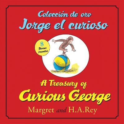 Book cover for A Treasury of Curious Georgecoleccion de Oro Jorge El Curioso