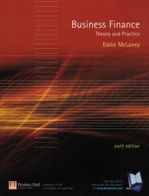 Book cover for Business Finance:Theory and Practice with                             A First Course In Business Statistics