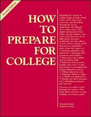 Cover of How to Prepare for College