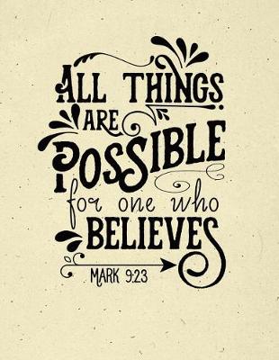 Book cover for All Things Are Possible Mark 9