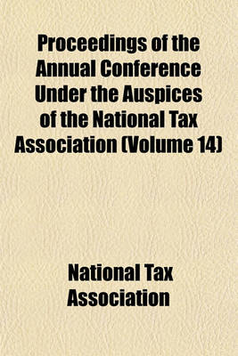 Book cover for Proceedings of the Annual Conference (Volume 14)