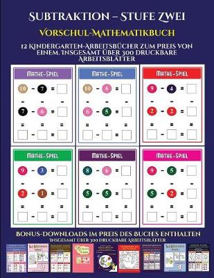 Book cover for Vorschul-Mathematikbuch (Subtraktion - Stufe Zwei)