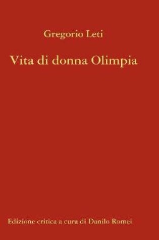 Cover of Vita Di Donna Olimpia