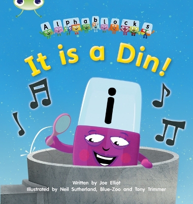 Cover of Bug Club Phonics - Phase 2 Unit 1-2: Alphablocks It is a Din