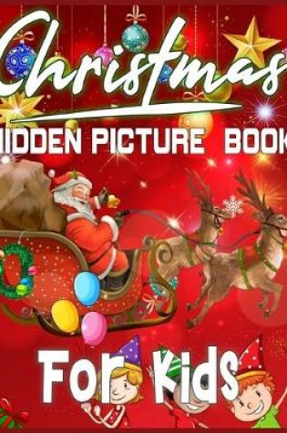 Cover of Christmas Hidden Picture Book For Kids