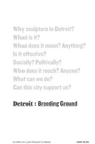 Cover of Detroit: Breeding Ground