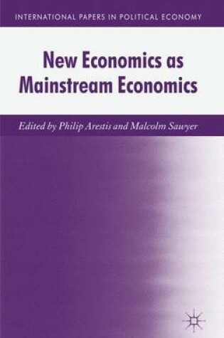 Cover of New Economics as Mainstream Economics