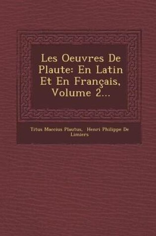 Cover of Les Oeuvres de Plaute