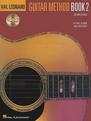 Book cover for Hal Leonard Guitar Method Book 2 + Audio