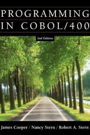 Cover of Structured COBOL Programming for the AS400