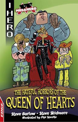 Book cover for The Hateful Horrors of the Queen of Hearts