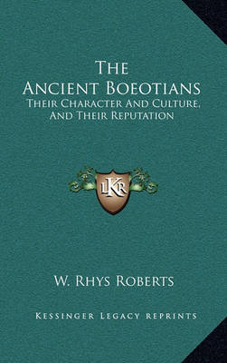 Book cover for The Ancient Boeotians