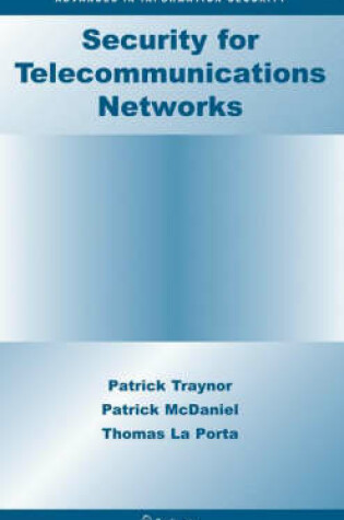 Cover of Security for Telecommunications Networks