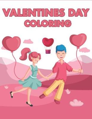 Book cover for Valentines Day Coloring