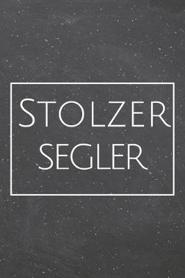 Book cover for Stolzer Segler
