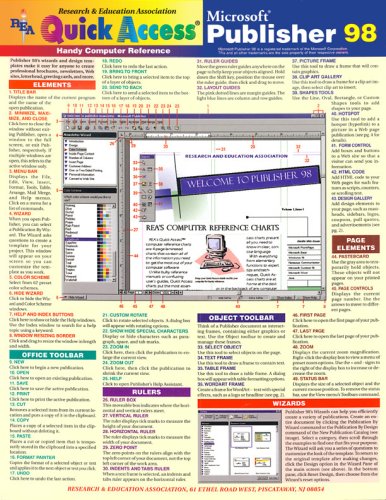 Book cover for Microsoft Publisher 98 Quick Access