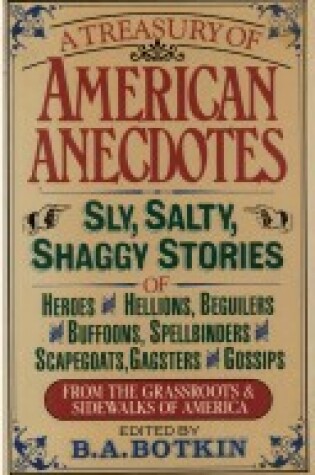 Cover of Treasury of American Anecdotes