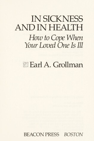 Cover of In Sickness and in Health