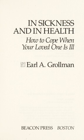 Book cover for In Sickness and in Health