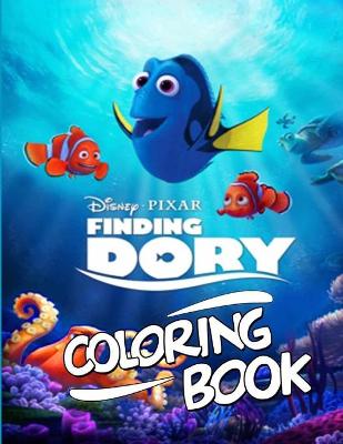Book cover for Finding Dory Coloring Book