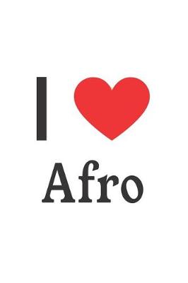 Book cover for I Love Afro