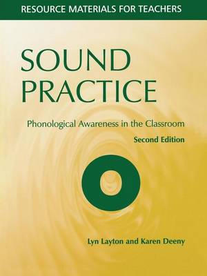 Book cover for Sound Practice Second Edition: Phonological Awareness in the Classroom