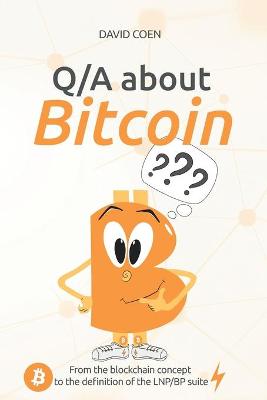 Book cover for Q/A about Bitcoin