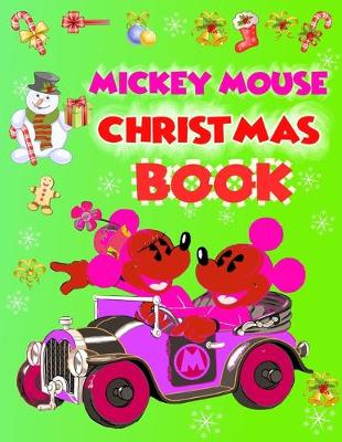 Book cover for Mickey Mouse Christmas Book