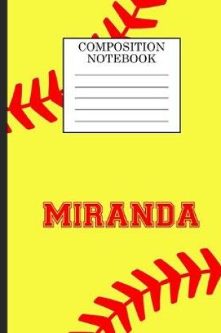 Cover of Miranda Composition Notebook