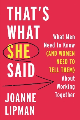 Book cover for That's What She Said