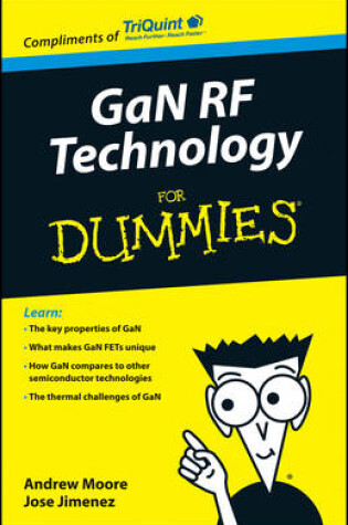 Cover of Gan RF Technology for Dummies