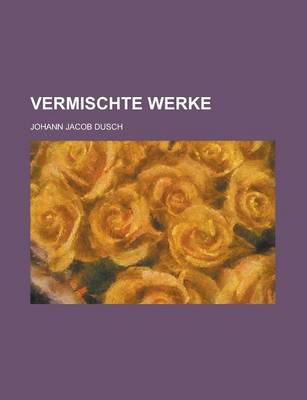 Book cover for Vermischte Werke