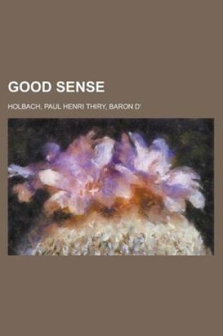 Cover of Good Sense