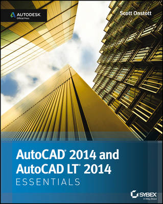 Book cover for AutoCAD and AutoCAD LT Essentials 2014