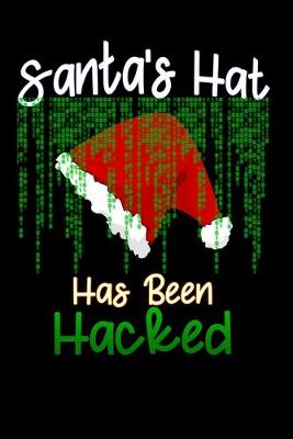 Book cover for Santa's hat has been hacked
