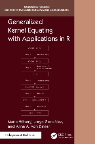 Cover of Generalized Kernel Equating with Applications in R